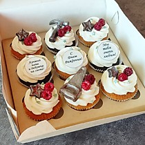 Капкейки ванильные